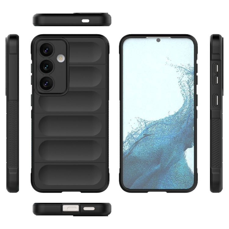 Hülle für Samsung Galaxy S24 S921, Techsuit, Magic Shield, Schwarz
