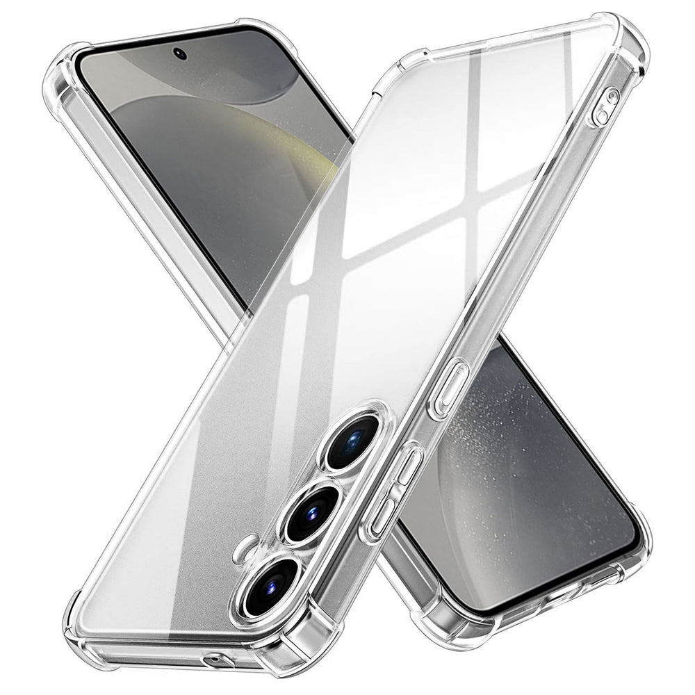 Hülle für Samsung Galaxy S24 S921, Techsuit, stoßfest klar, transparent