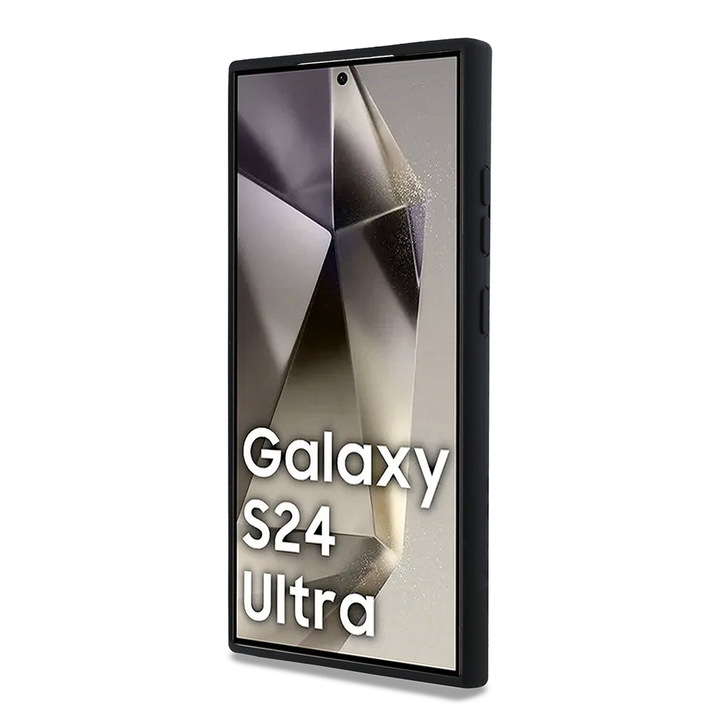 Case for Samsung Galaxy S24 Ultra S928, Karl Lagerfeld, Silicone Karl & Choupette, Black