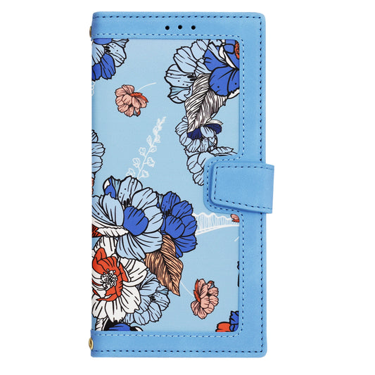Hülle für Samsung Galaxy S24 Ultra S928, Techsuit, FlipCraft, Blau