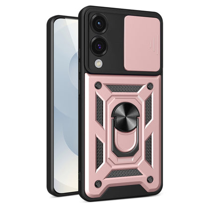 Hülle für Samsung Galaxy S25 Edge S937, Techsuit, CamShield, Rosa