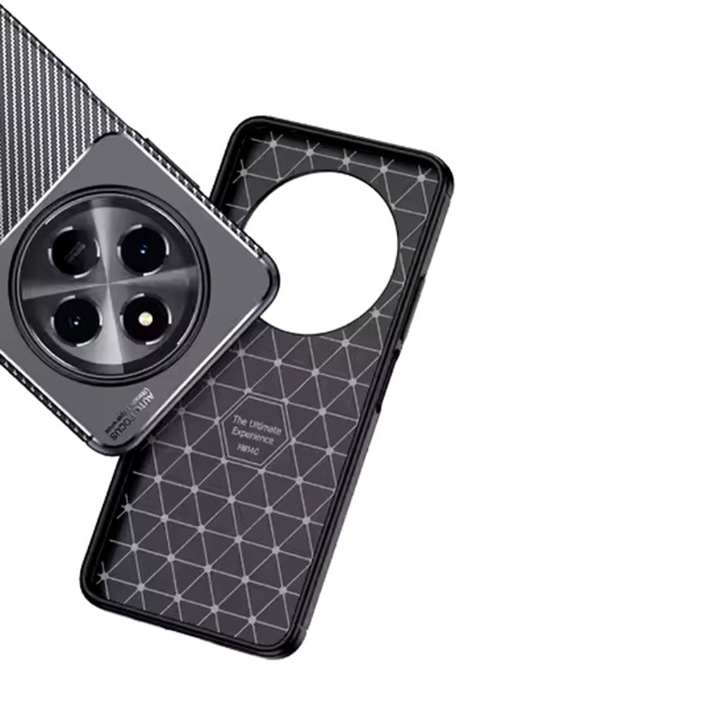 Hülle für Samsung Galaxy S25 Edge S937, Techsuit, CarbonFiber, Schwarz