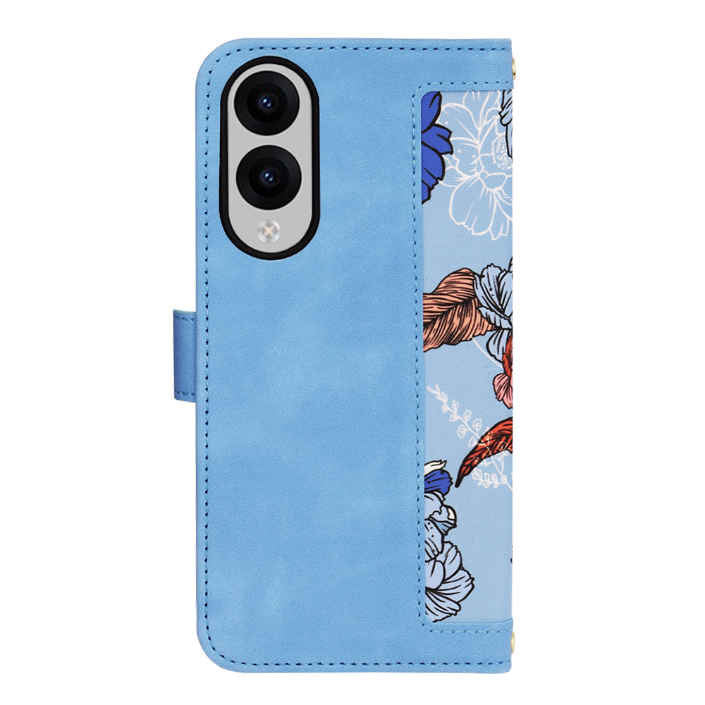 Hülle für Samsung Galaxy S25 Edge S937, Techsuit, FlipCraft, Blau