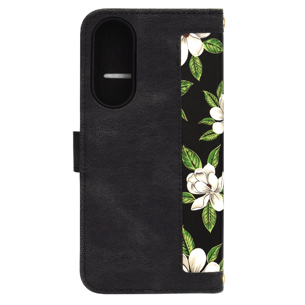 Hülle für Samsung Galaxy S25 Edge S937, Techsuit, FlipCraft, Schwarz