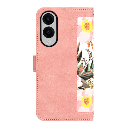 Hülle für Samsung Galaxy S25 Edge S937, Techsuit, FlipCraft, Rosa