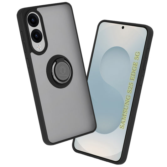 Hülle für Samsung Galaxy S25 Edge S937, Techsuit, Glinth, Schwarz