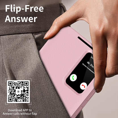 Hülle für Samsung Galaxy S25 Edge S937, Techsuit, SmartView, Rosa
