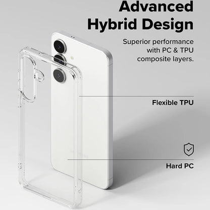 Case for Samsung Galaxy S25 FE, Ringke, Fusion, Matte Transparent