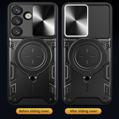 Case for Samsung Galaxy S25+ S936, Techsuit, CamGuard Pro, Black