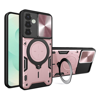 Hülle für Samsung Galaxy S25+ S936, Techsuit, CamGuard Pro, Roségold