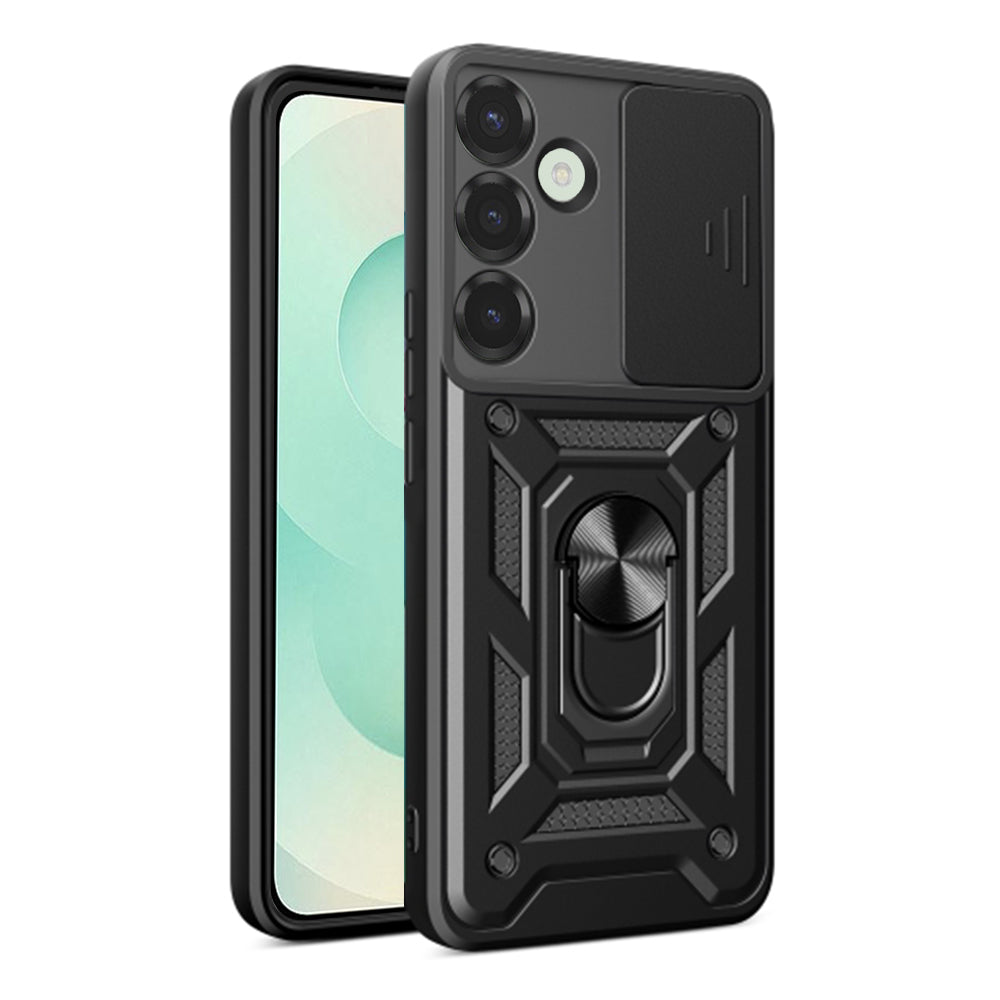 Hülle für Samsung Galaxy S25+ S936, Techsuit, CamShield, Schwarz