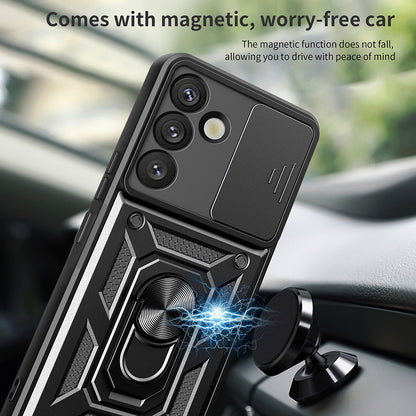 Hülle für Samsung Galaxy S25+ S936, Techsuit, CamShield, Schwarz