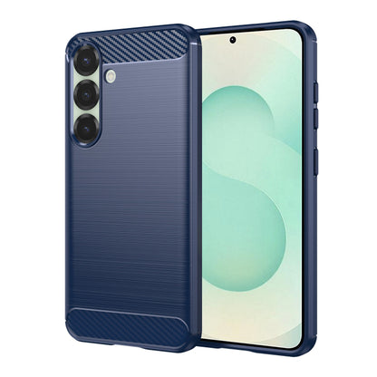 Hülle für Samsung Galaxy S25+ S936, Techsuit, Carbon, Blau