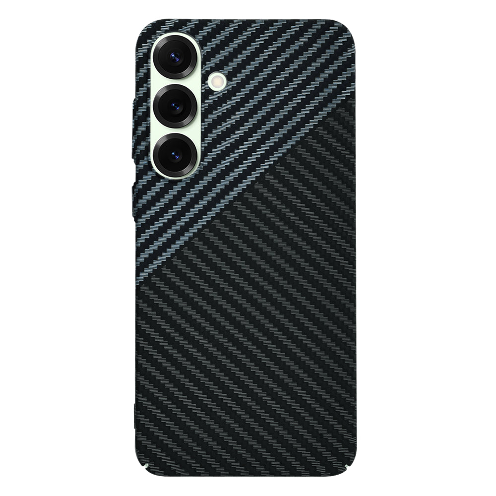 Case for Samsung Galaxy S25+ S936, Techsuit, Carbonite FiberShell, Black Grey