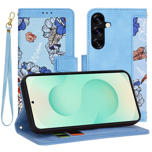 Hülle für Samsung Galaxy S25+ S936, Techsuit, FlipCraft, Blau