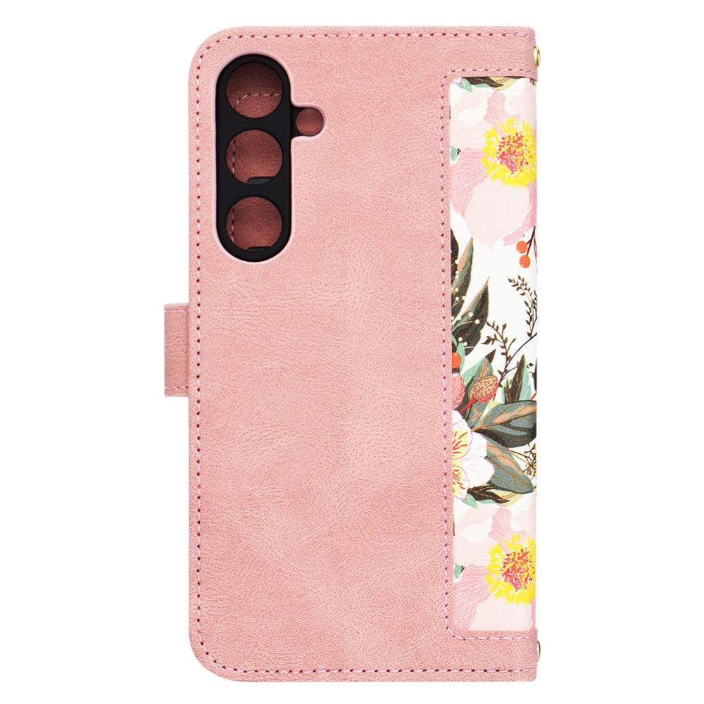 Hülle für Samsung Galaxy S25+ S936, Techsuit, FlipCraft, Rosa