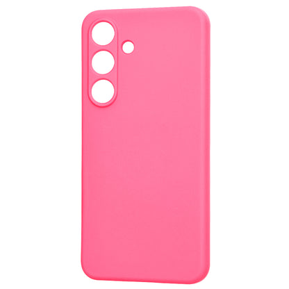 Hülle für Samsung Galaxy S25 S931, Techsuit, SoftFlex, Dunkelrosa