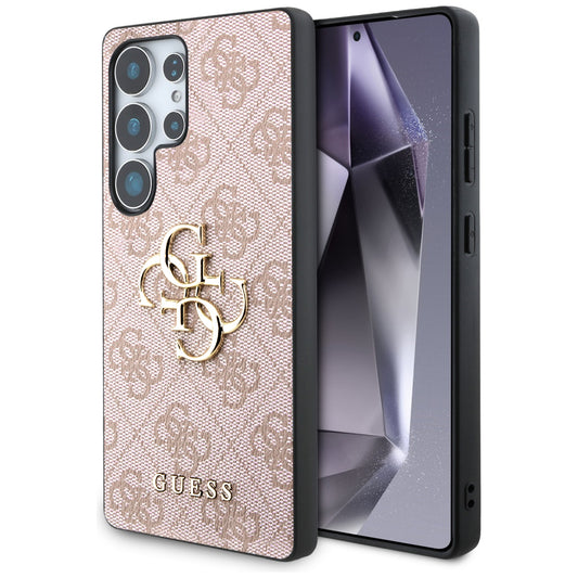 Hülle für Samsung Galaxy S25 Ultra S938, Guess, 4G Big Logo, Rosa