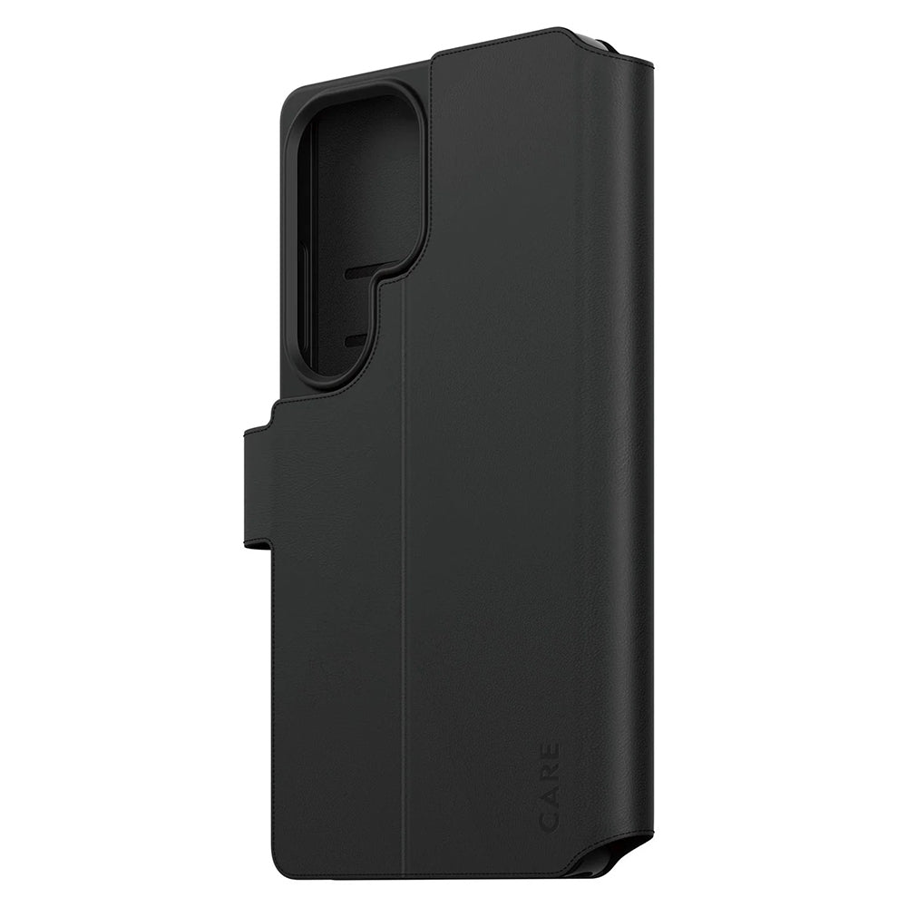 Hülle für Samsung Galaxy S25 Ultra S938, PanzerGlass, Care Feature Kickstand Wallet, Schwarz