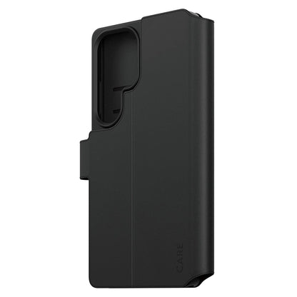 Hülle für Samsung Galaxy S25 Ultra S938, PanzerGlass, Care Feature Kickstand Wallet, Schwarz
