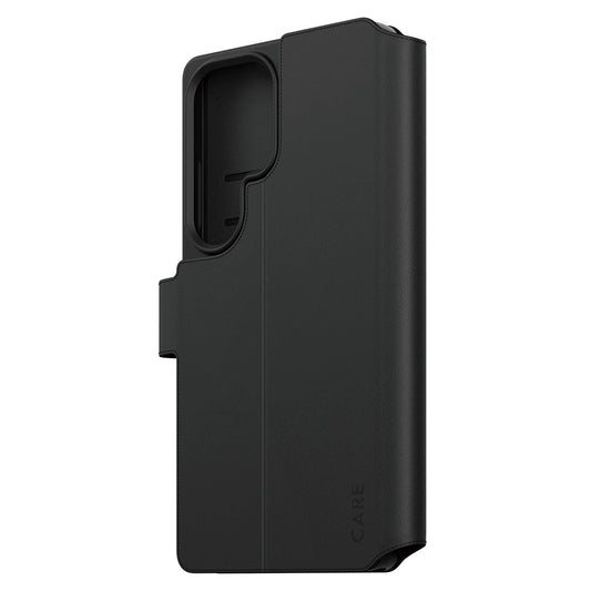 Hülle für Samsung Galaxy S25 Ultra S938, PanzerGlass, Care Feature Kickstand Wallet, Schwarz