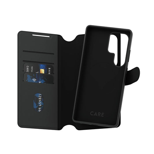 Hülle für Samsung Galaxy S25 Ultra S938, PanzerGlass, Care Feature Tango Two-in-One, Schwarz
