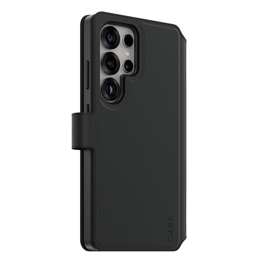 Hülle für Samsung Galaxy S25 Ultra S938, PanzerGlass, Care Feature Tango Two-in-One, Schwarz