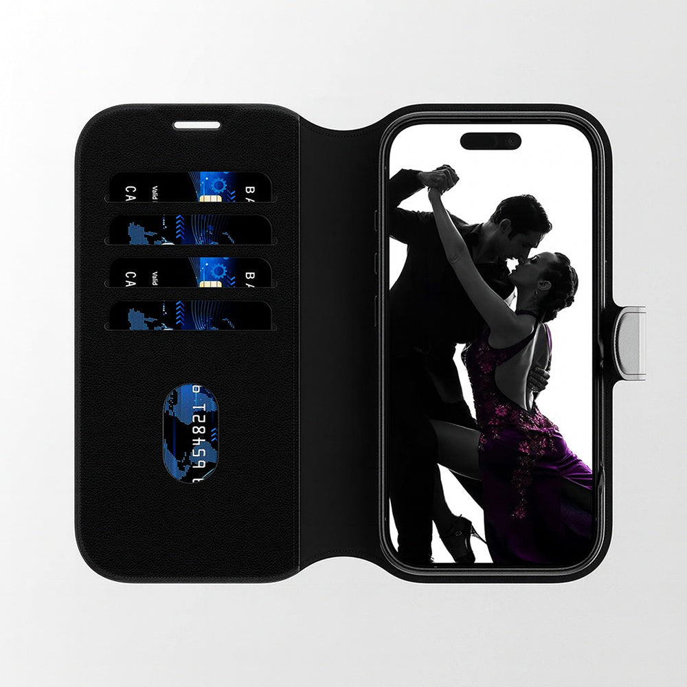 Hülle für Samsung Galaxy S25 Ultra S938, PanzerGlass, Care Feature Tango Two-in-One, Schwarz