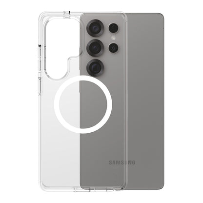 Hülle für Samsung Galaxy S25 Ultra S938, PanzerGlass, Care Urban Combat, Transparent Weiß