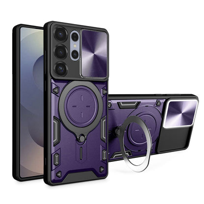 Hülle für Samsung Galaxy S25 Ultra S938, Techsuit, CamGuard Pro, Lila