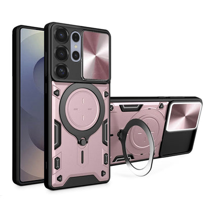 Hülle für Samsung Galaxy S25 Ultra S938, Techsuit, CamGuard Pro, Roségold