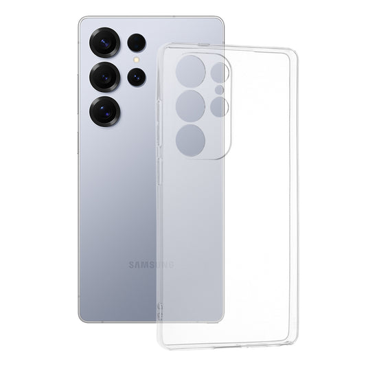Hülle für Samsung Galaxy S25 Ultra S938, Techsuit, Klar, Transparent