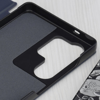 Hülle für Samsung Galaxy S25 Ultra S938, Techsuit, eFold, Dunkelblau