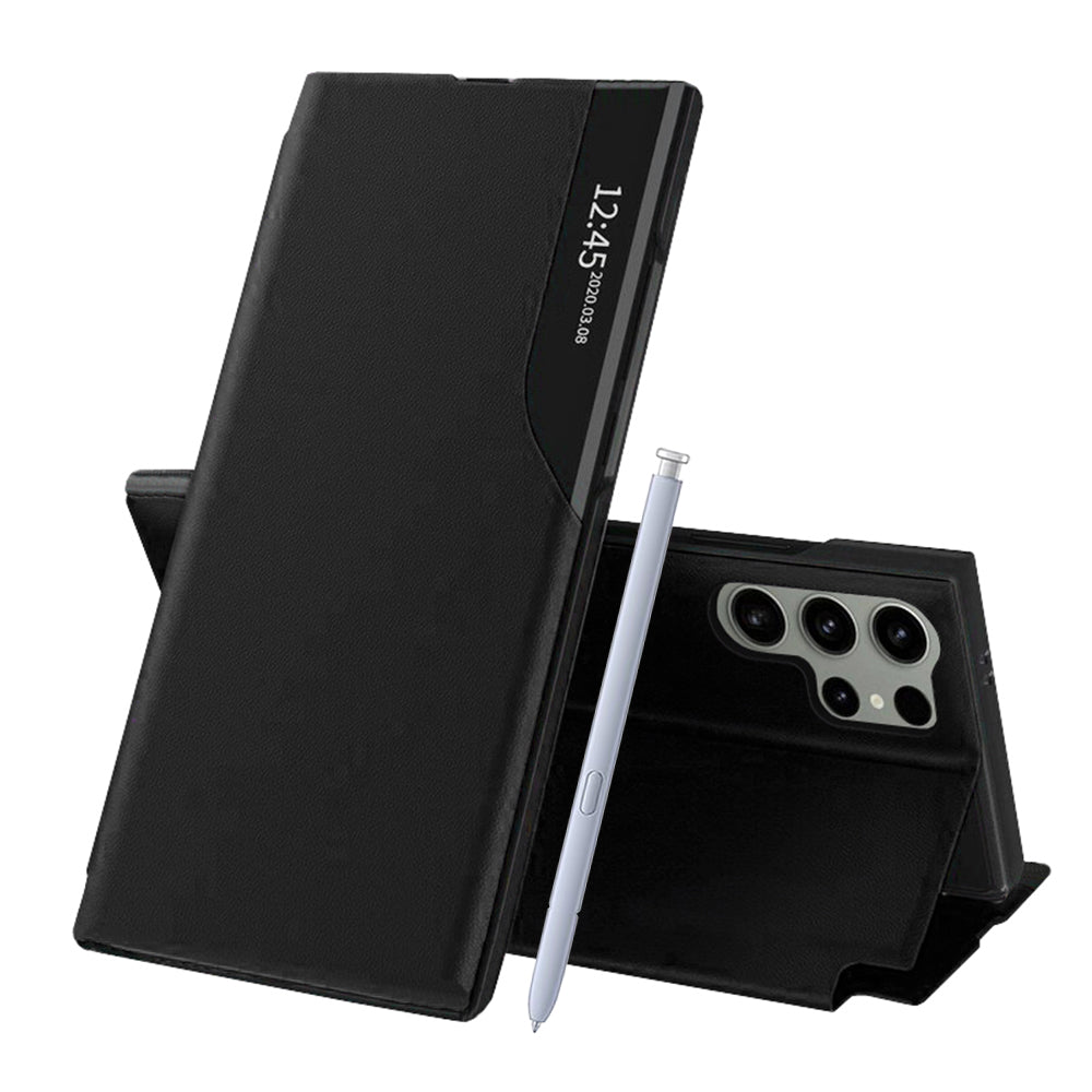 Hülle für Samsung Galaxy S25 Ultra S938, Techsuit, eFold, Schwarz
