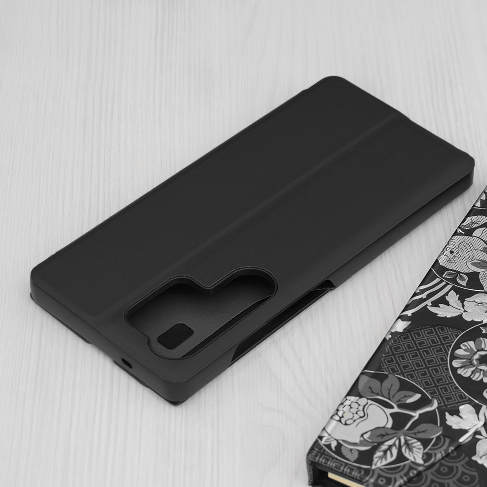 Hülle für Samsung Galaxy S25 Ultra S938, Techsuit, eFold, Schwarz