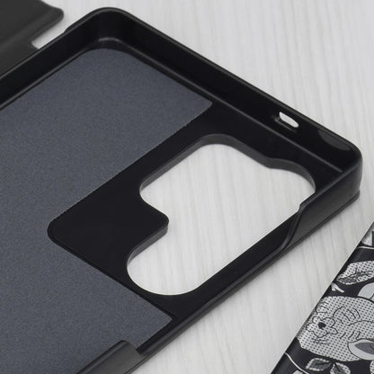 Hülle für Samsung Galaxy S25 Ultra S938, Techsuit, eFold, Schwarz