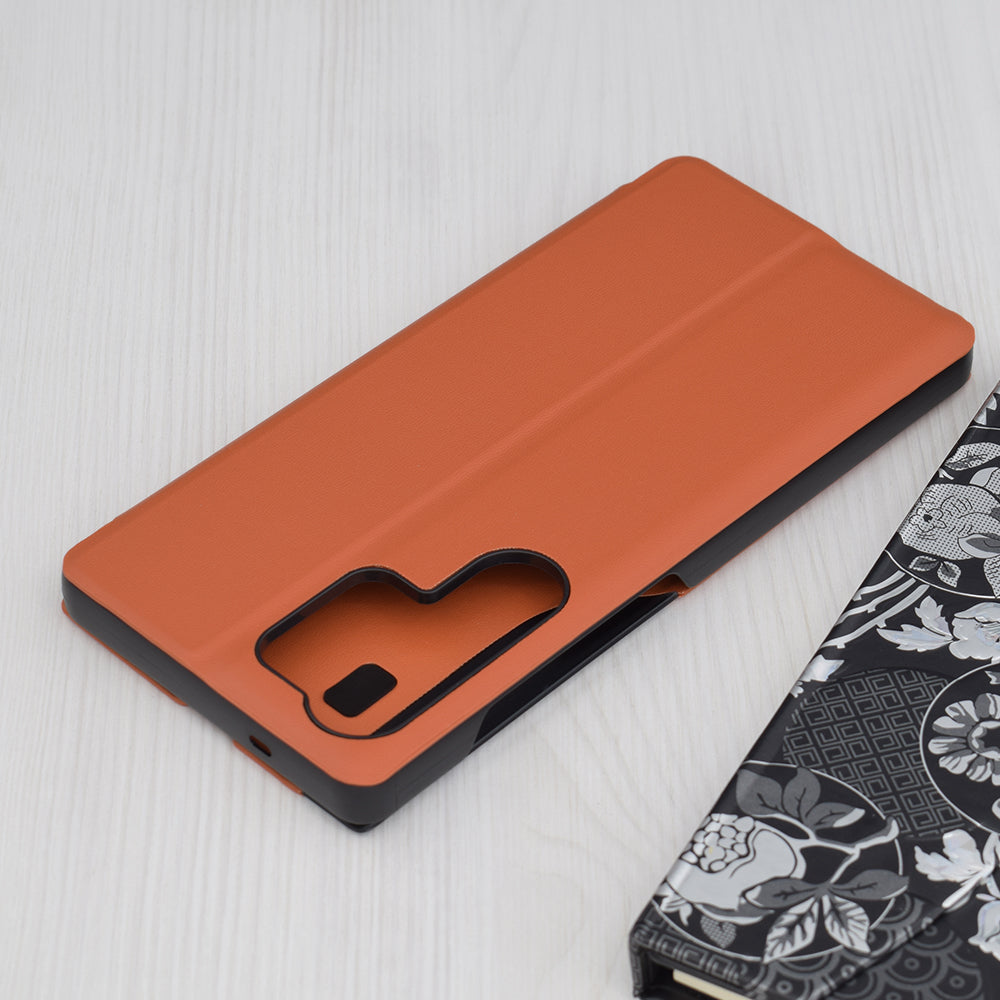 Hülle für Samsung Galaxy S25 Ultra S938, Techsuit, eFold, Orange