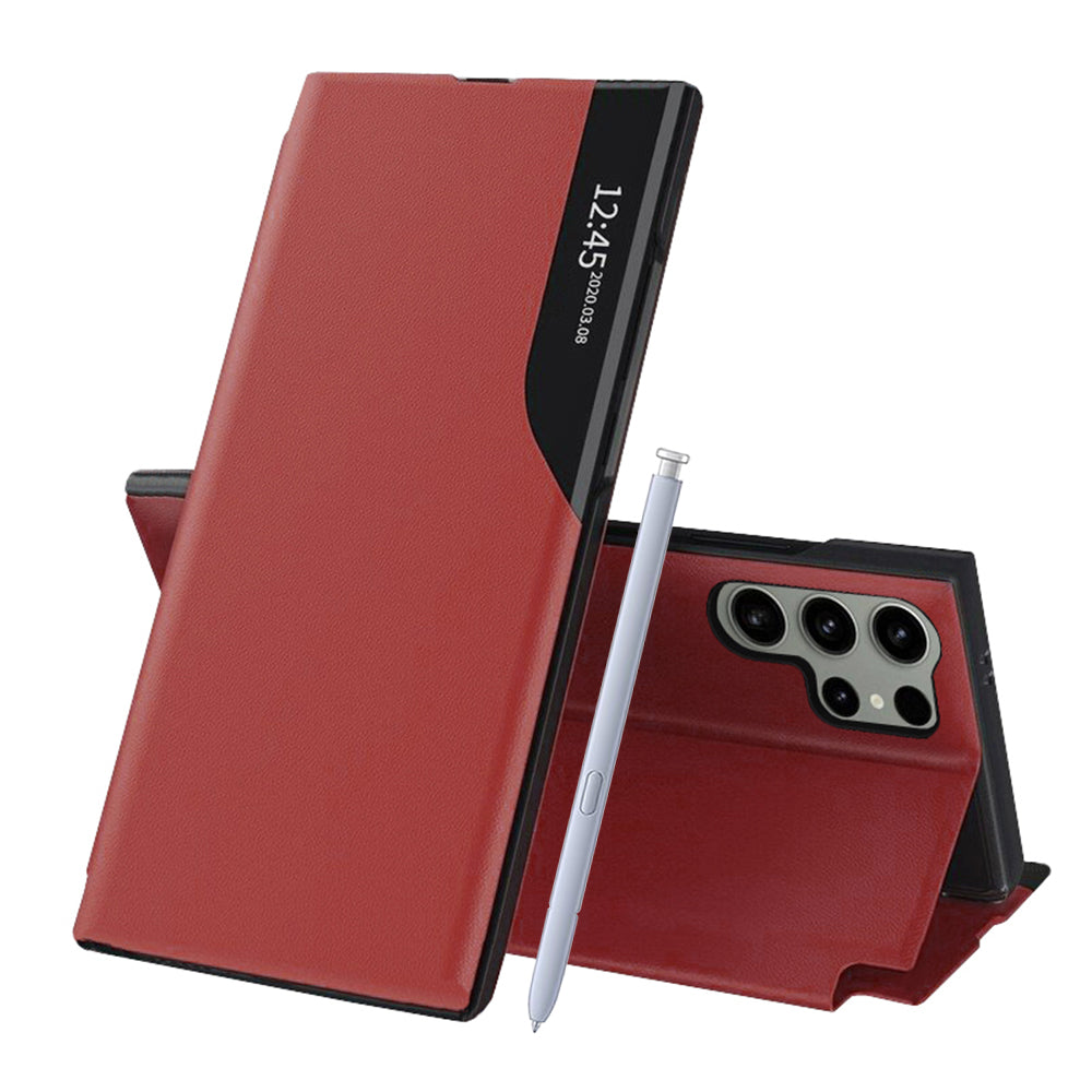 Hülle für Samsung Galaxy S25 Ultra S938, Techsuit, eFold, Rot