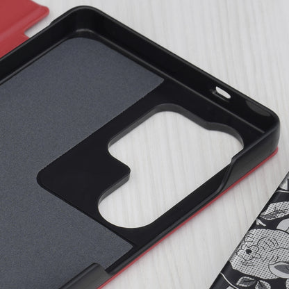 Hülle für Samsung Galaxy S25 Ultra S938, Techsuit, eFold, Rot