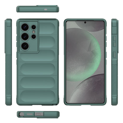Hülle für Samsung Galaxy S25 Ultra S938, Techsuit, Magic Shield, Schwarz