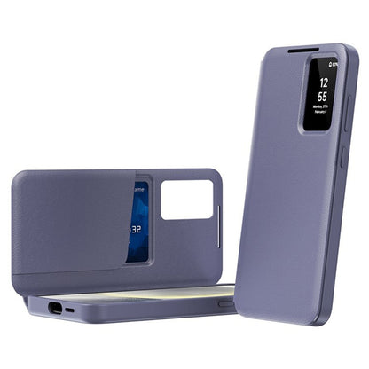 Hülle für Samsung Galaxy S25 Ultra S938, Techsuit, SmartView, Lila