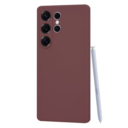 Hülle für Samsung Galaxy S25 Ultra S938, Techsuit, SoftFlex, Weinrot