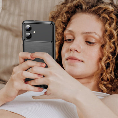 Case for Samsung Galaxy S26 Edge, Techsuit, Carbon, Black