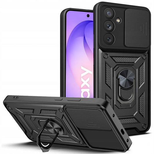 Case for Samsung Galaxy S26 FE / S25 FE, Techsuit, CamShield, Black