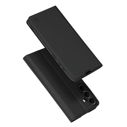 Hülle für Samsung Galaxy S26 FE / S25 FE, Techsuit, Magskin Book, Schwarz