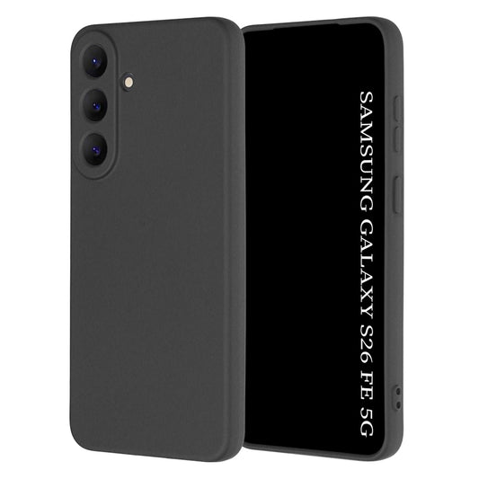 Case for Samsung Galaxy S26 FE / S25 FE, Techsuit, SoftFlex, Black