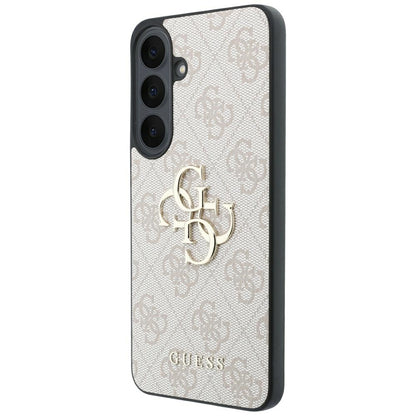 Hülle für Samsung Galaxy S26 FE S741, Guess, 4G Metall-Logo, Rosa