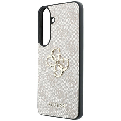 Hülle für Samsung Galaxy S26 FE S741, Guess, 4G Metall-Logo, Rosa