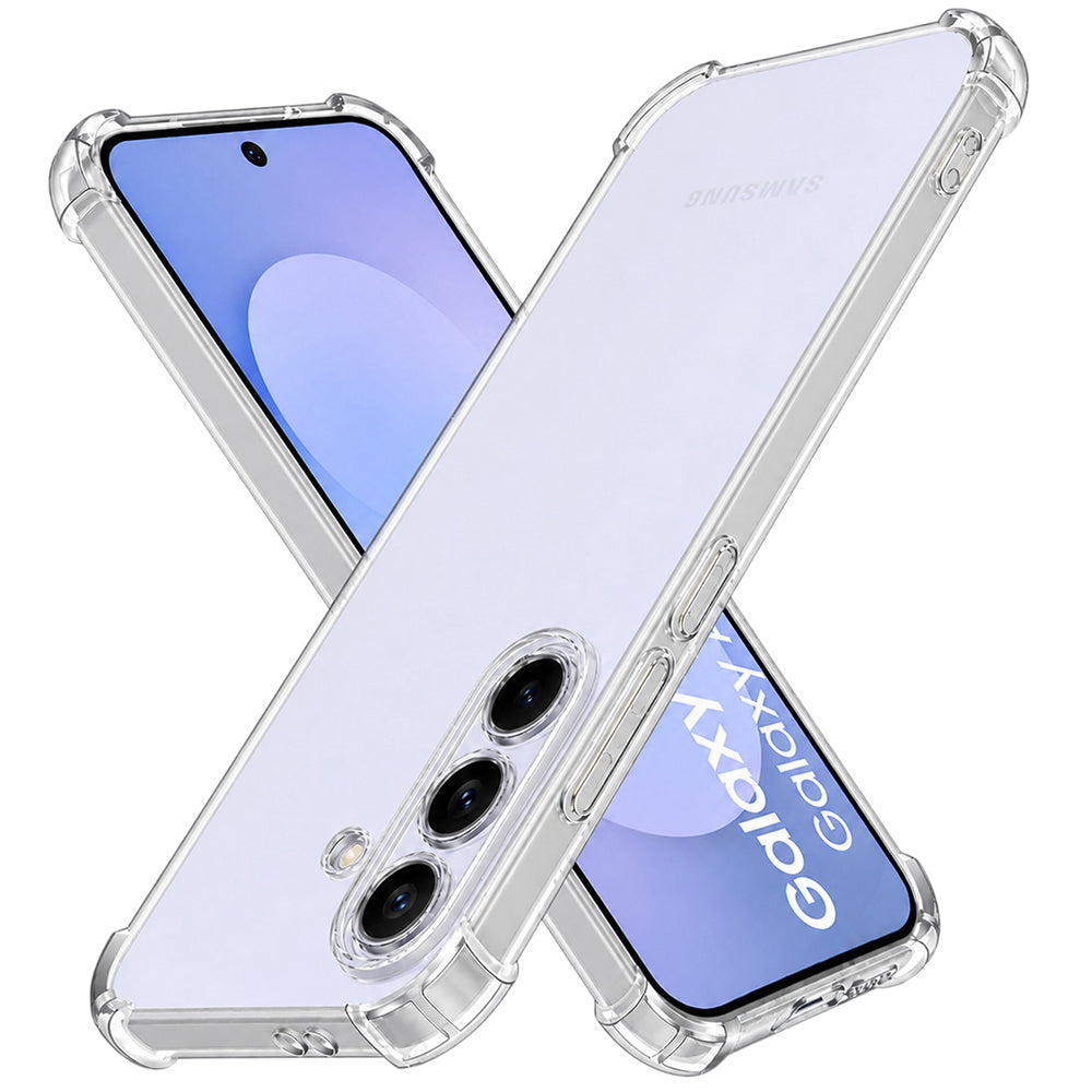 Hülle für Samsung Galaxy S26 FE S741 / S25 FE, Techsuit, stoßfest klar, transparent