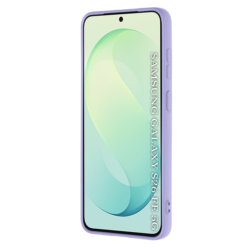 Hülle für Samsung Galaxy S26 FE S741 / S25 FE, Techsuit, SoftFlex, Hellviolett